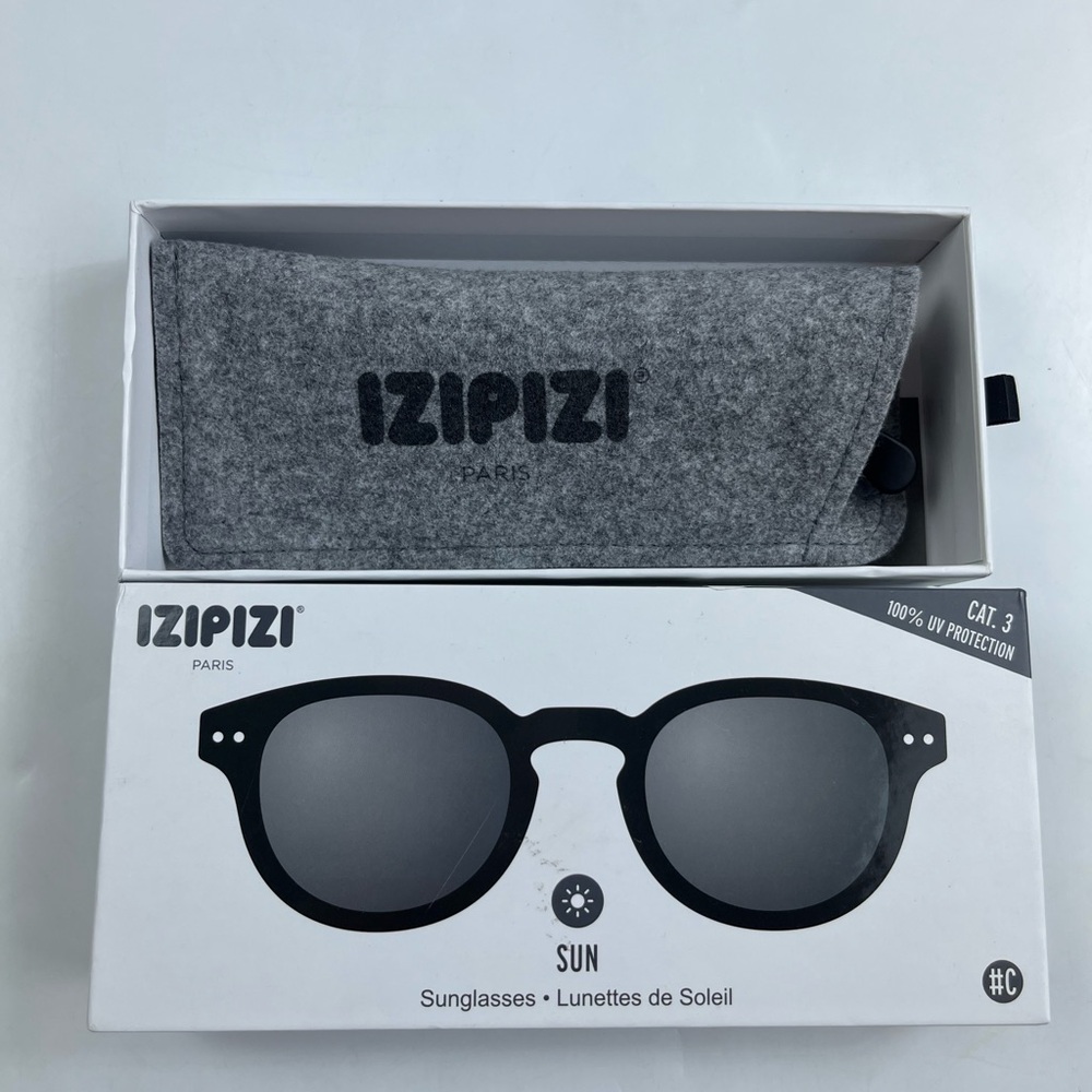 Izipizi SUN #C Sunglasses Men & Women – Pantos with Biobased Frame,
